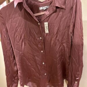 Madewell Silk Shirt